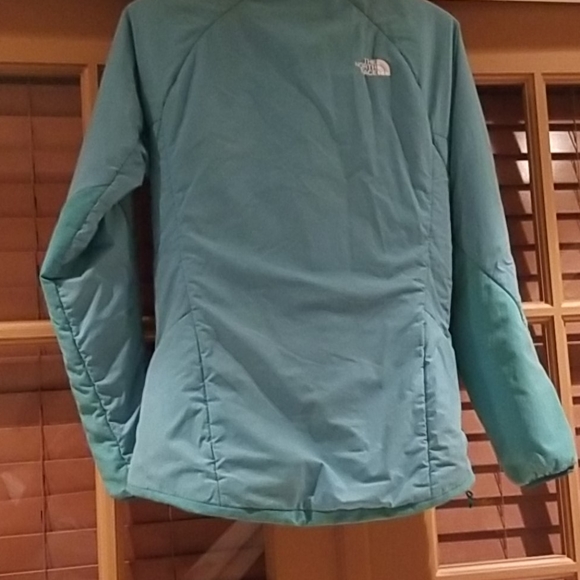 North Face jacket XS turquoise EUC - Picture 9 of 9